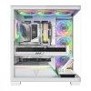 MODECOM Obudowa PC VOLCANO STELLAR PLUS ARGB MIDI 8F Biała